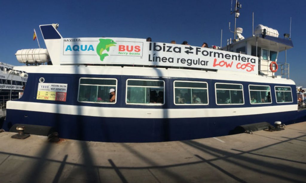 Bateau pour Formentera depuis Ibiza (ville)